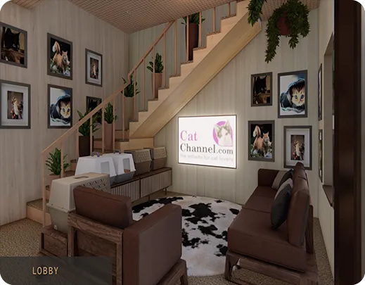 Cat club house